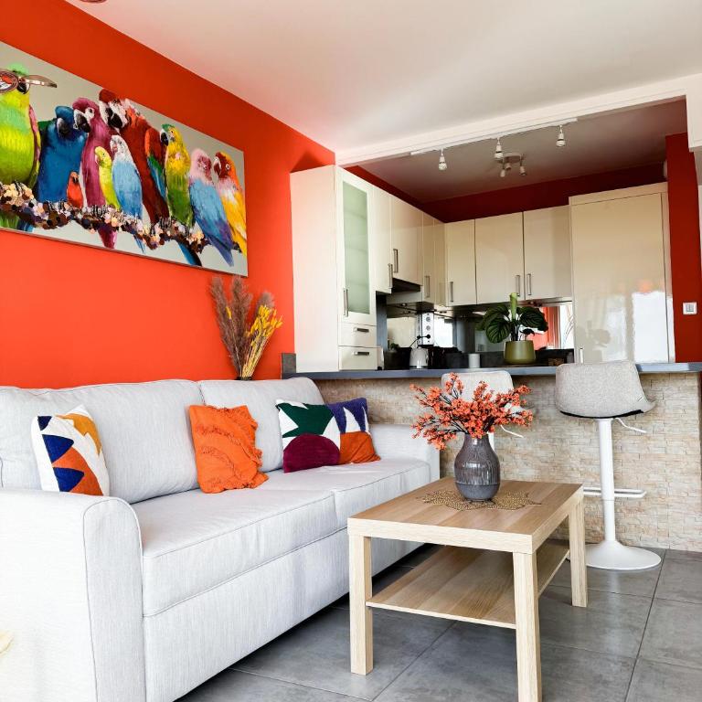 Appartement Eléa, Vue sur Mer, T1 sur Fréjus à 150m des plages - Appartamento con 1 Camera da Letto - 2
