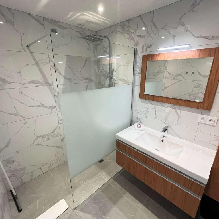 A085-Splendide appartement refait neuf avec vue mer - Appartement - 11