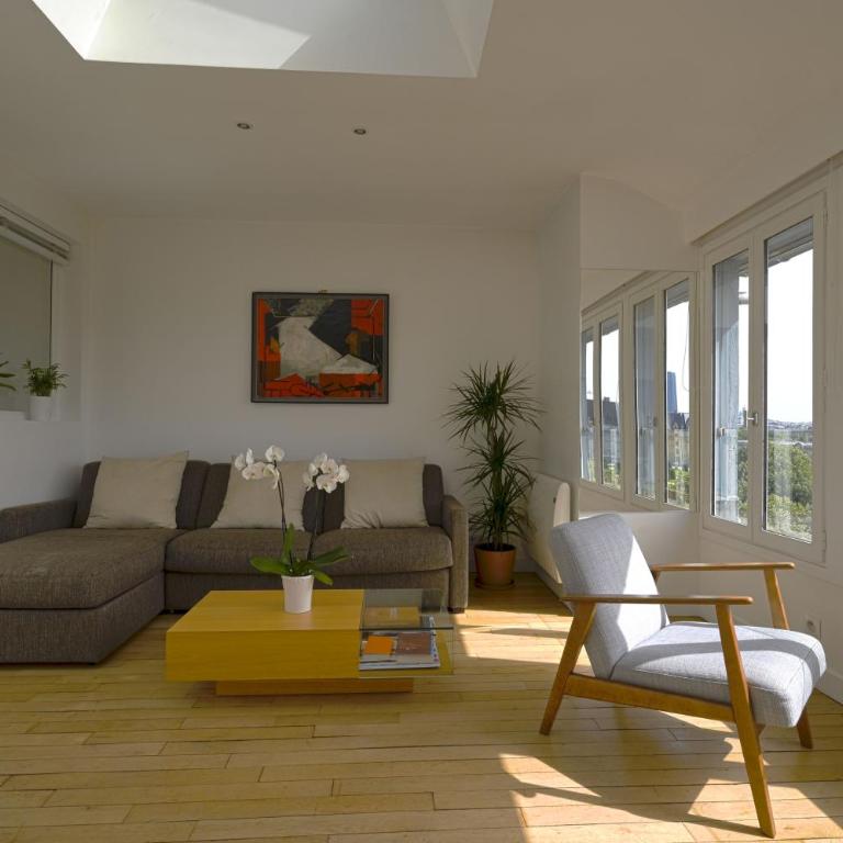 Bright Penthouse with Panoramic Views Invalides - Appartement 1 Chambre - 7