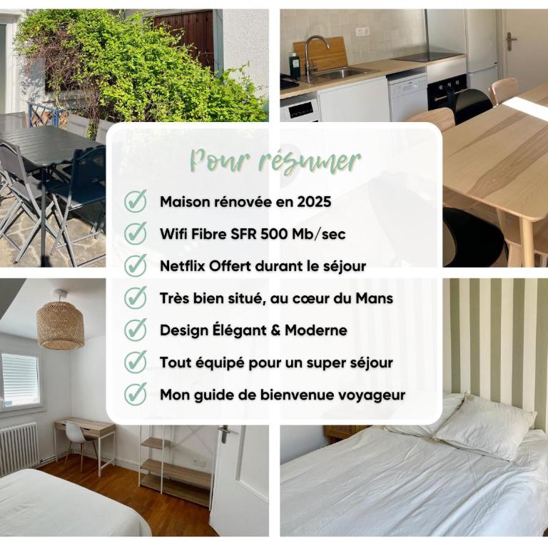 Le Pré Vert - Terrasse - Calme - Netflix - Haus mit 3 Schlafzimmern - 9