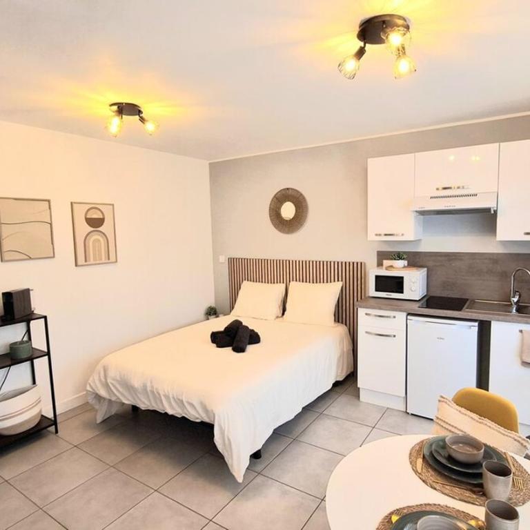 Studio Cosy et Élégant avec place privée - Apartment - 1
