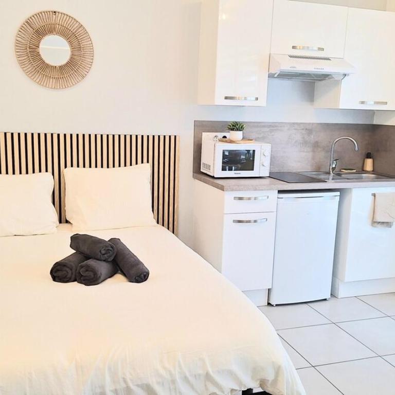 Studio Cosy et Élégant avec place privée - Apartment - 14