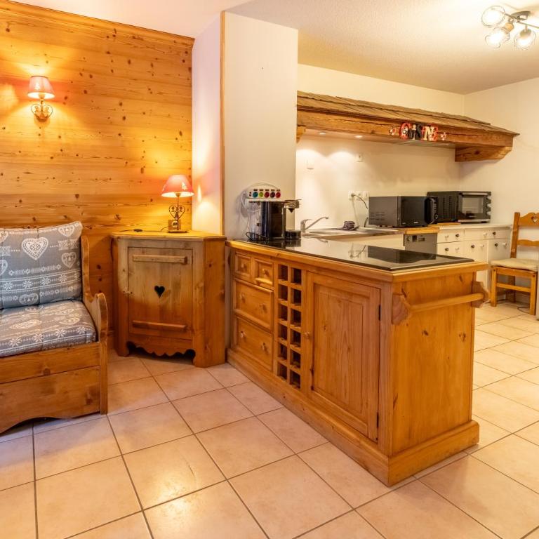 Alba Lodge, 2 min de la télécabine, vue montagnes - Appartement 1 Chambre - 9