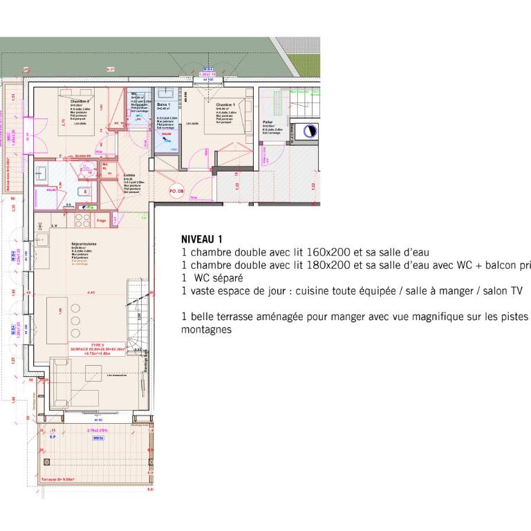 LA TANIÈRE DES OURSONS - Appartement duplex NEUF 9-10 pers vue pistes avec garages - Four-Bedroom Luxury Apartment - 22