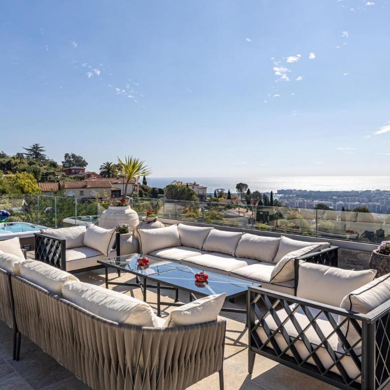 REF 2165- Mandelieu La Napoule- Sea view Villa for rent - Villa - 7
