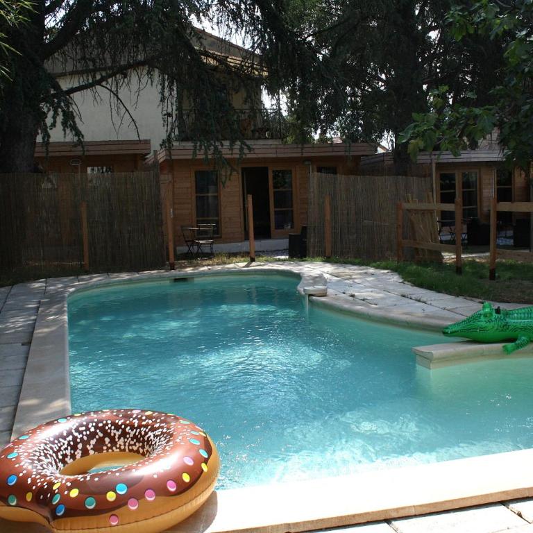 Chalet 1 en bois avec accès piscine - Chalet - 1