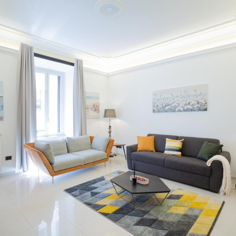Aurelian Crown Central Rome - Appartamento Premium con 3 Camere da Letto e Balcone - 1