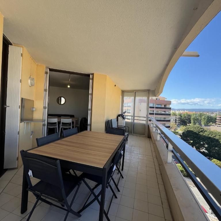 LA MIOUGRANO T3 etat neuf 5-6p, climatise, 300m de la - Appartamento con Vista e Balcone - 11