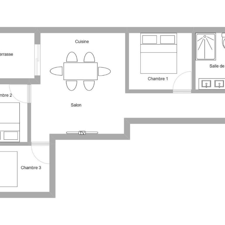 Rive Droite et Gauche - Apartment mit 3 Schlafzimmern - 9