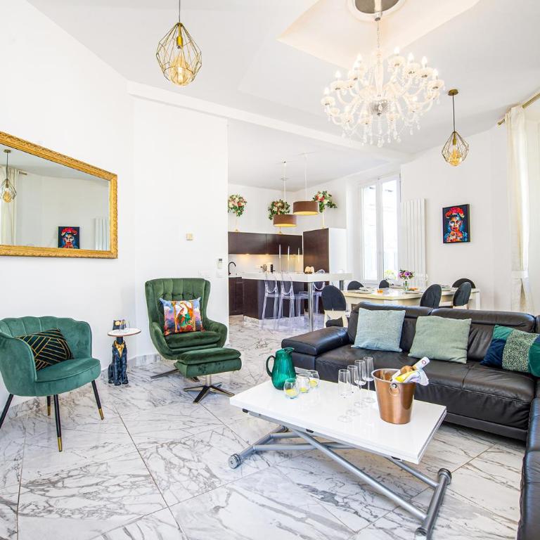 Le Borniol, splendid 3 bedrooms Appt, Cannes Center - Appartement 3 Chambres Premium avec Balcon - 8