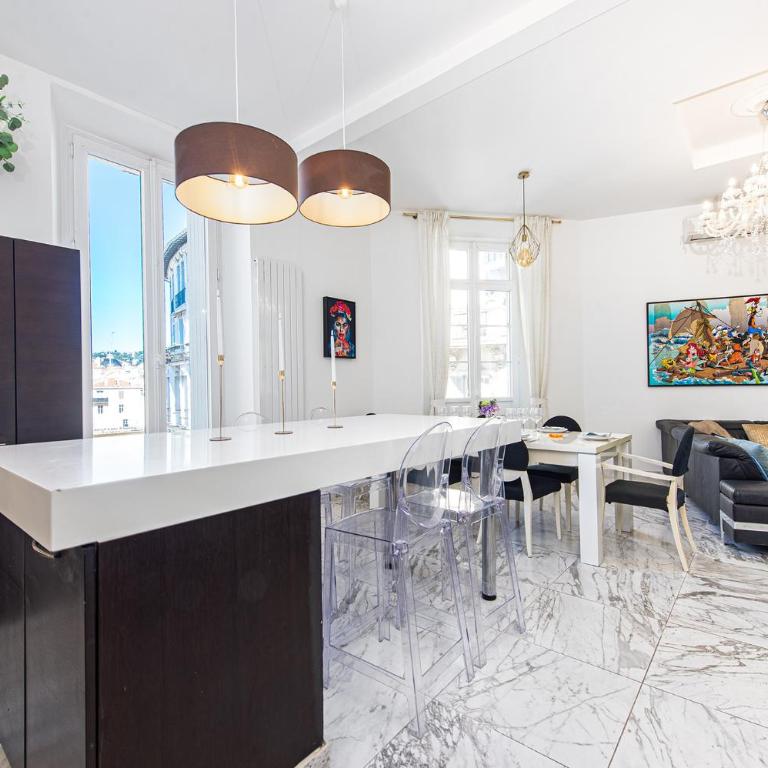 Le Borniol, splendid 3 bedrooms Appt, Cannes Center - Appartement 3 Chambres Premium avec Balcon - 5