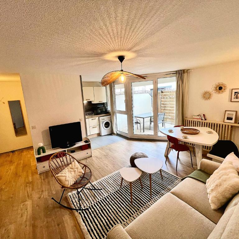 Ile Verte, calme, terrasse et parking privé - Appartement 1 Chambre - 15