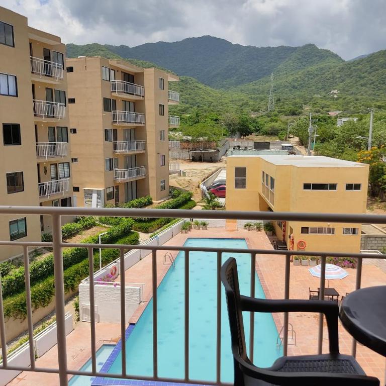 Apartamento en Santa Marta - Apartamento de 2 dormitorios con vistas a la piscina - 2