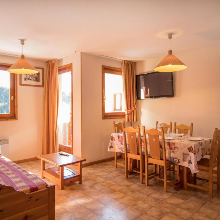 Appartement pour 6 à Aussois, balcon et wifi à la réception - Two-Bedroom Apartment - 2