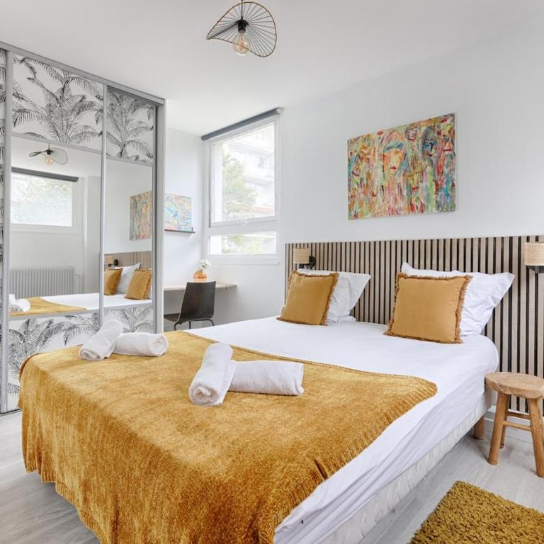 Charming Gambetta Saint Fargeau I apartment - Appartement 2 Chambres - 4