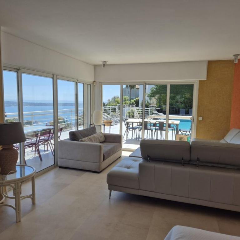 Cannes-SuperCannes-GolfeJuan--VILLA ALAMP--Piscine--Vue mer exceptionnelle - Villa avec Piscine Privée - 64