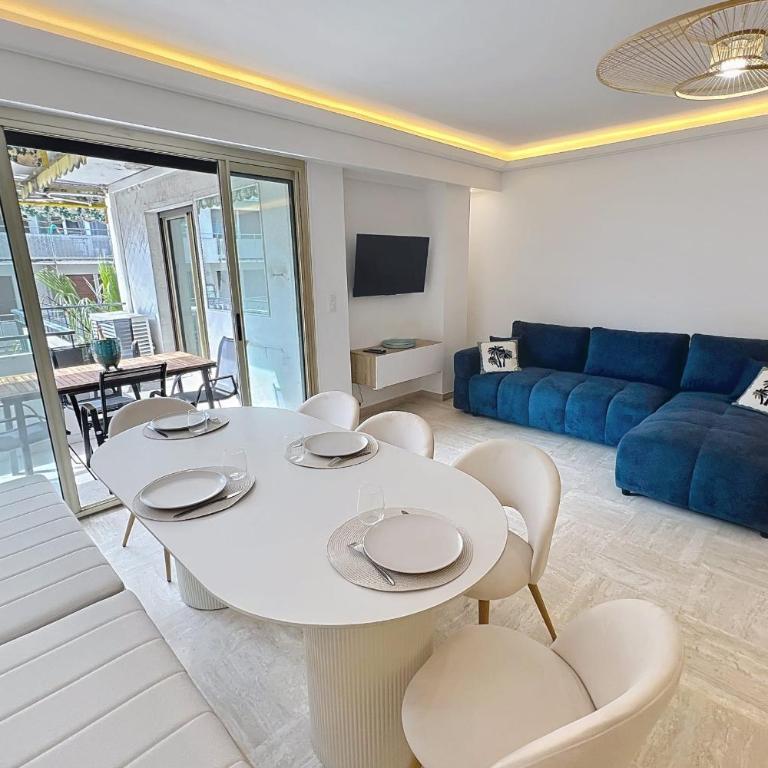 Wide and sunny 3 BR 2 Baths heart of Cannes gorgeous terrace city ctr - Apartment - 1