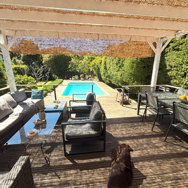 Cannes Villa Warm, Peaceful Retreat with Private Garden & Pool - Villa avec Piscine Privée - 6