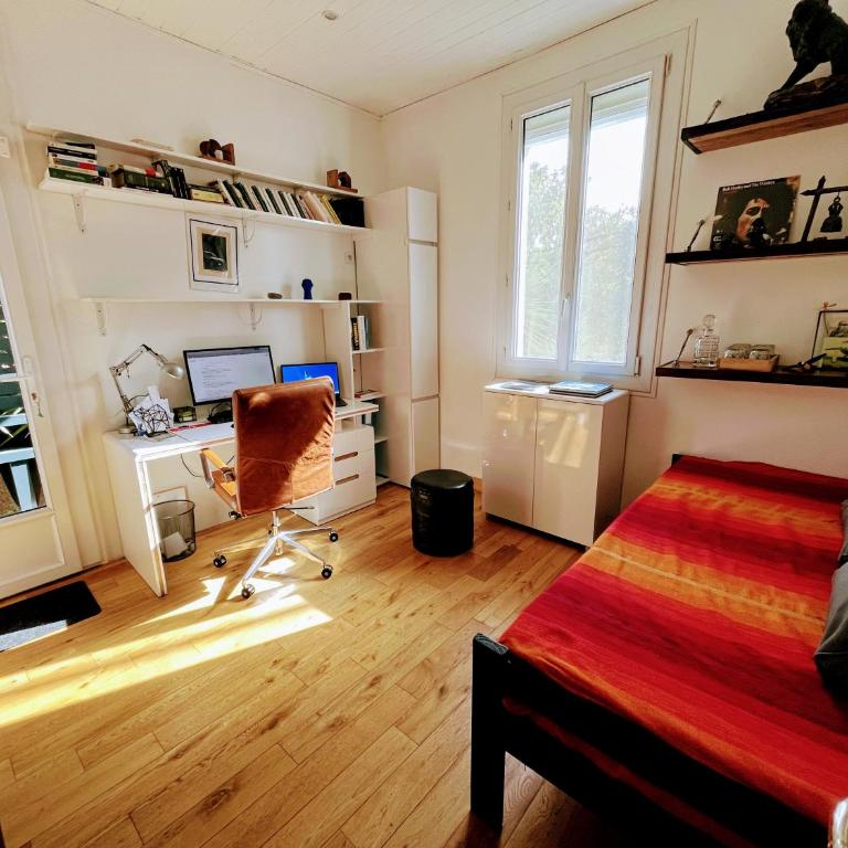 Cannes Villa Warm, Peaceful Retreat with Private Garden & Pool - Villa avec Piscine Privée - 23