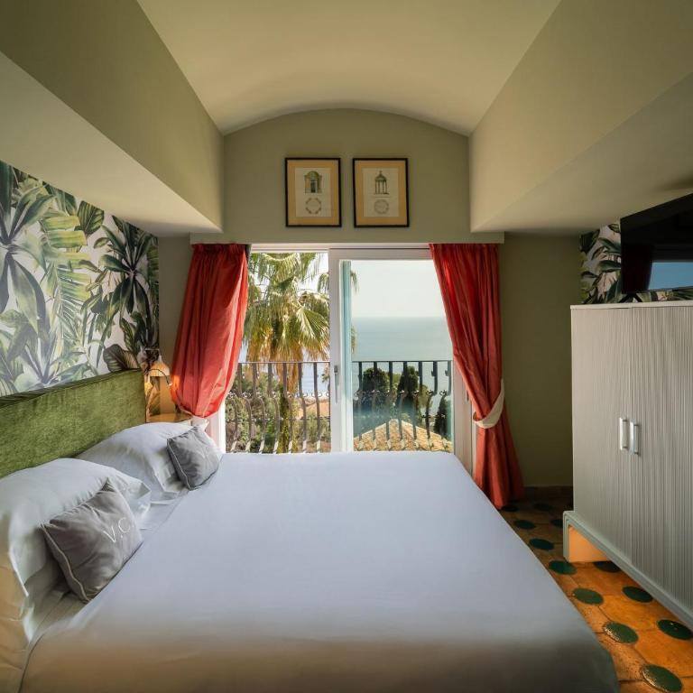 Hotel Villa Carlotta - Camera Deluxe Matrimoniale/Doppia con Letti Singoli con Vista Mare - 3