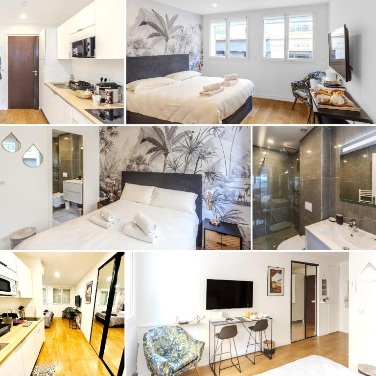 Modern and renovated apartments next to the CROISETTE and PALAIS DES FESTIVALS - Estudio Deluxe con cama grande - 2