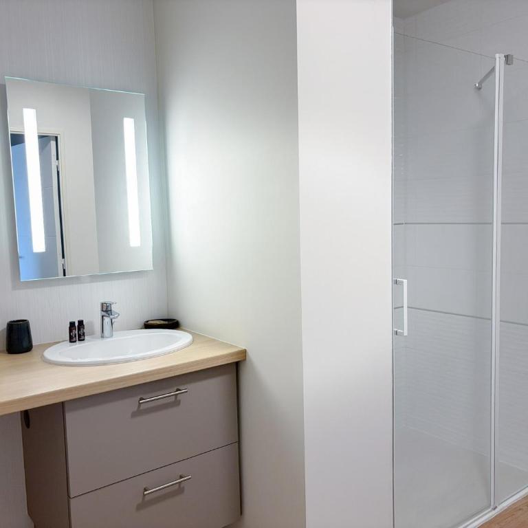 Les Boréales - Appart'hotel & Restaurant - Apartment mit 1 Schlafzimmer - 14