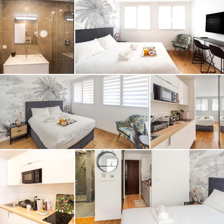 Modern and renovated apartments next to the CROISETTE and PALAIS DES FESTIVALS - Estudio Deluxe con cama grande - 2