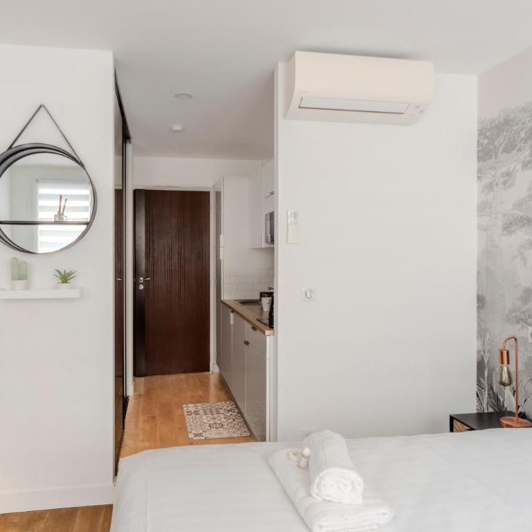 Modern and renovated apartments next to the CROISETTE and PALAIS DES FESTIVALS - Estudio Deluxe con cama grande - 10