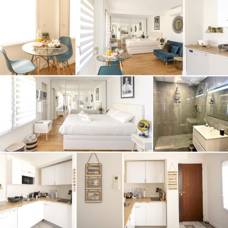 Modern and renovated apartments next to the CROISETTE and PALAIS DES FESTIVALS - Estudio Deluxe con cama grande - 2