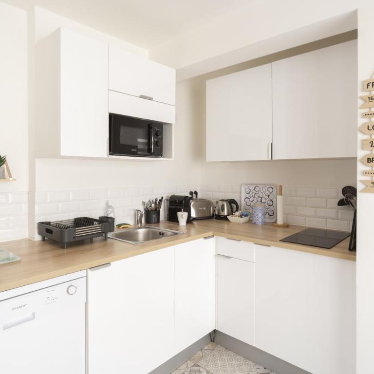 Modern and renovated apartments next to the CROISETTE and PALAIS DES FESTIVALS - Estudio Deluxe con cama grande - 7