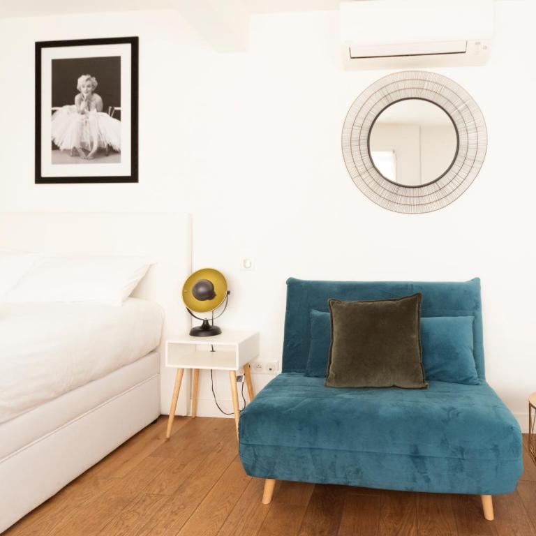 Modern and renovated apartments next to the CROISETTE and PALAIS DES FESTIVALS - Estudio Deluxe con cama grande - 20