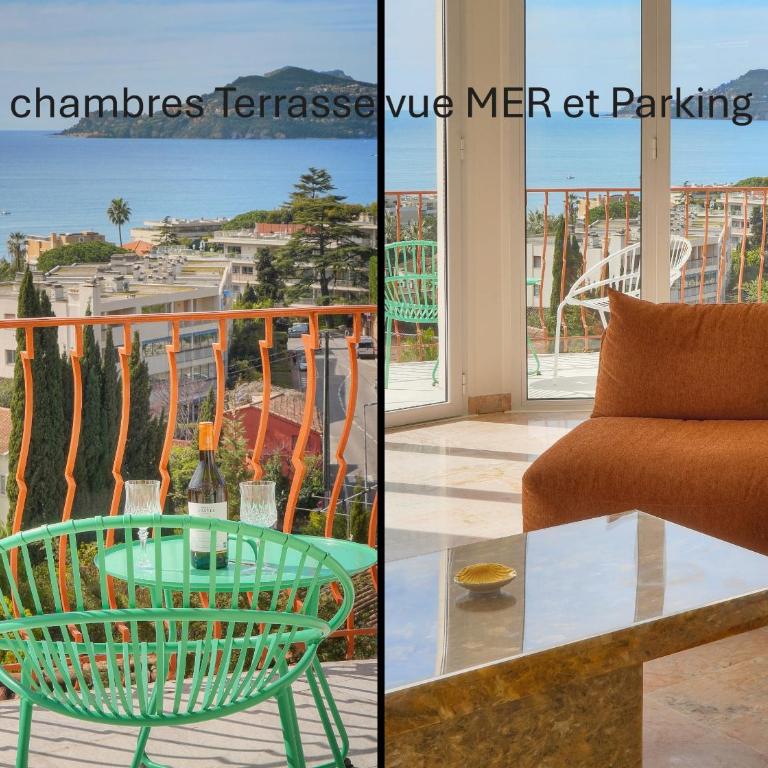 somptueux 4 pieces vue mer et parking A3B132 - Apartment mit Meerblick - 18