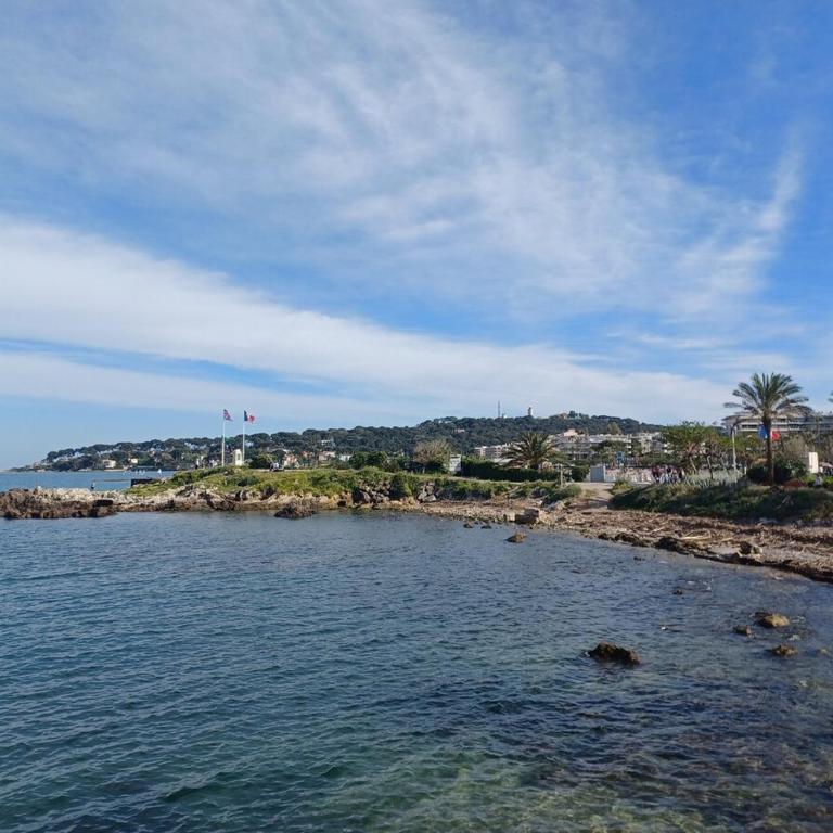 Magnifique studio Gébal climatisé vue sur mer Piscine à Juan-les-pins - One-Bedroom Apartment - 28