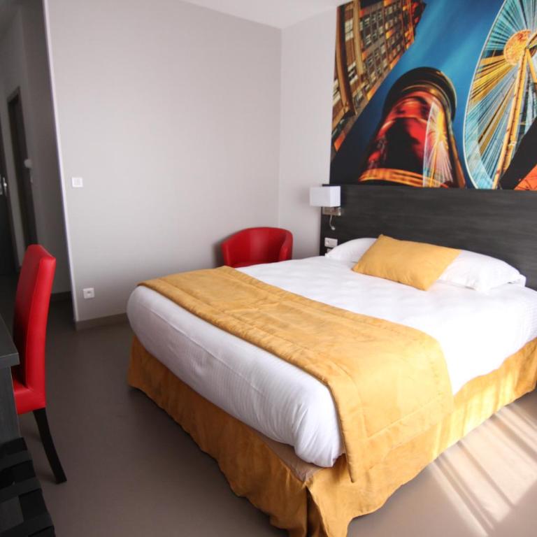 Logis Hôtel - La Chambre d'Amiens - Chambre Double - 4