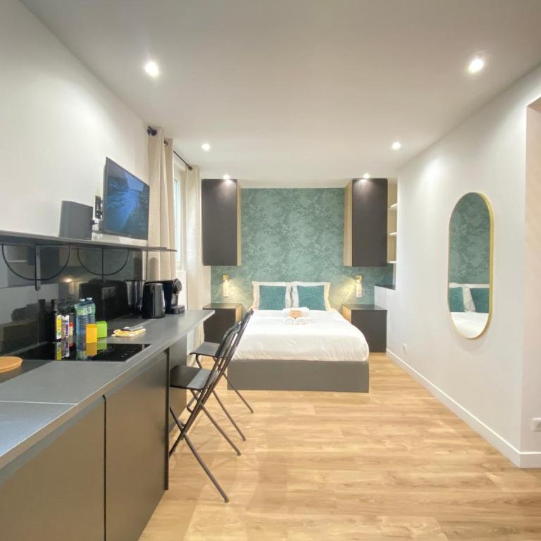 GuestReady - Sleek emerald escape in the 13th arr. - Appartement - 6