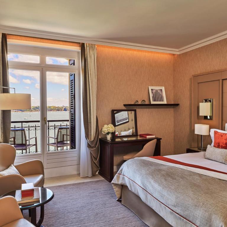 Hôtel Barrière Le Grand Hôtel Dinard - Chambre Double ou Lits Jumeaux Deluxe - Vue sur Mer - 4