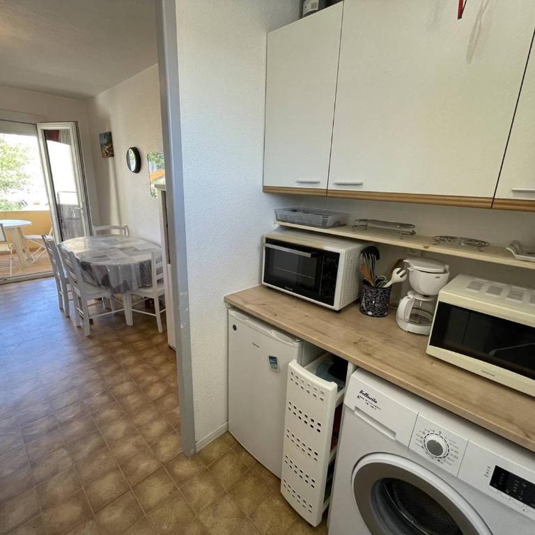 T2 Port St Cyprien Piscine, Clim, Parking, Animaux Ok - FR-1-106-39 - Apartamento - 8