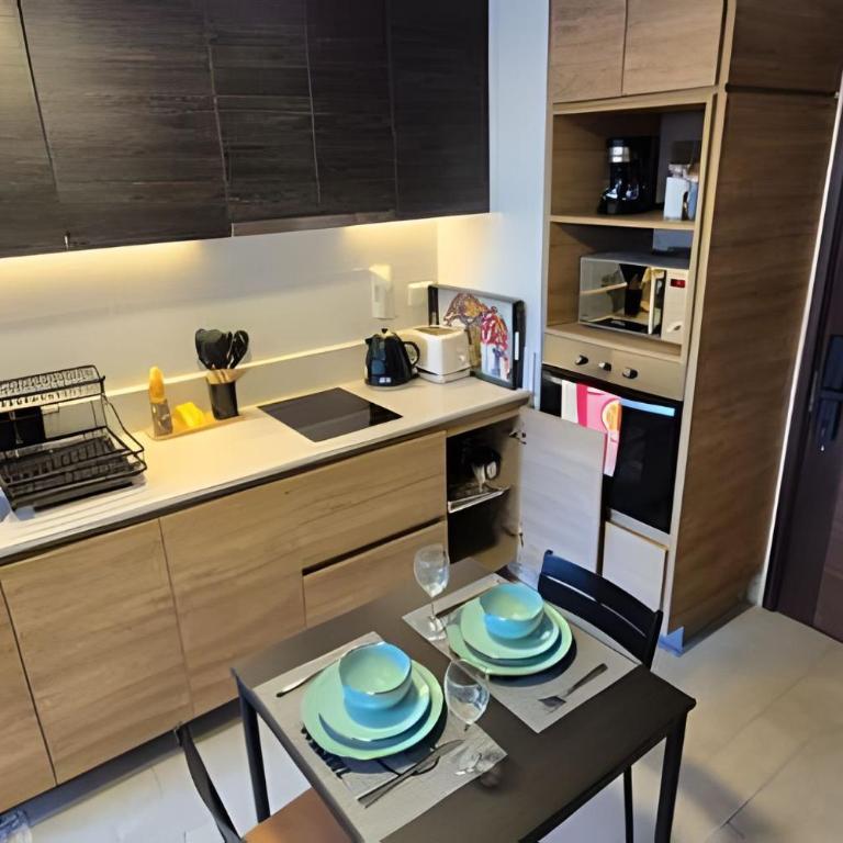 Santiago Centro Depto 1D1B lujo, metro, wifi, hermosamente decorado - Apartamento de 1 dormitorio - 13