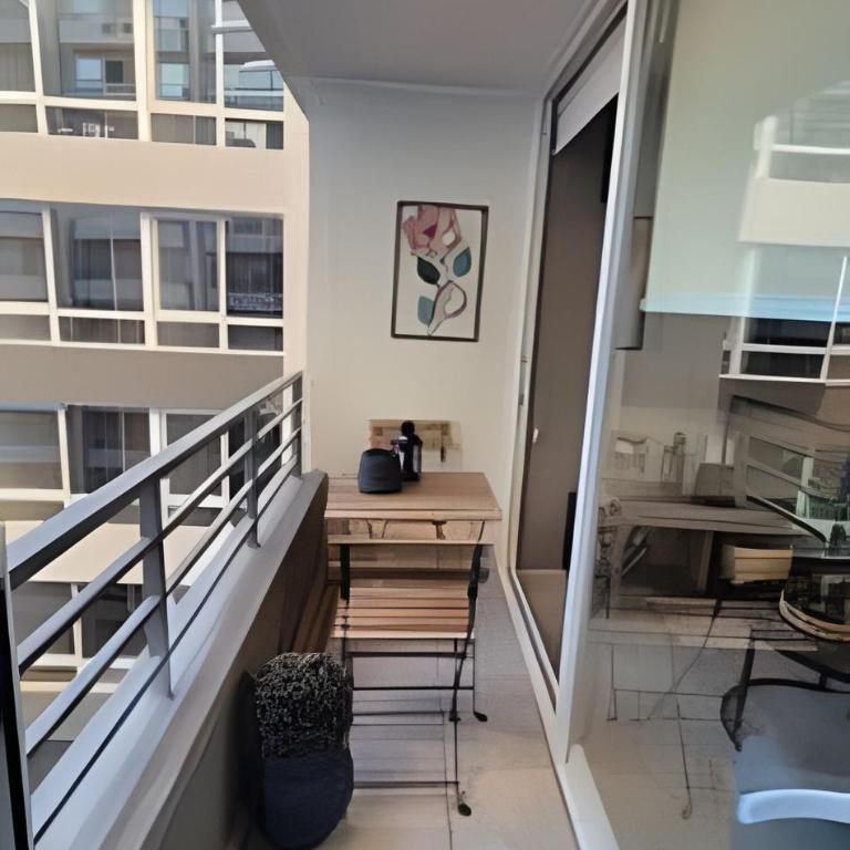 Santiago Centro Depto 1D1B lujo, metro, wifi, hermosamente decorado - Apartamento de 1 dormitorio - 19