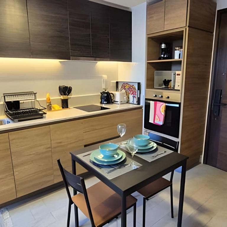 Santiago Centro Depto 1D1B lujo, metro, wifi, hermosamente decorado - Apartamento de 1 dormitorio - 21