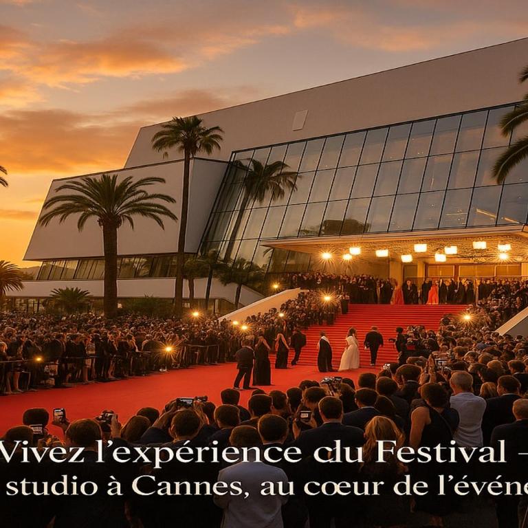 Studio chic à 200 m du Palais des Festivals, au cœur du shopping Cannois - Apartment mit 1 Schlafzimmer - 5