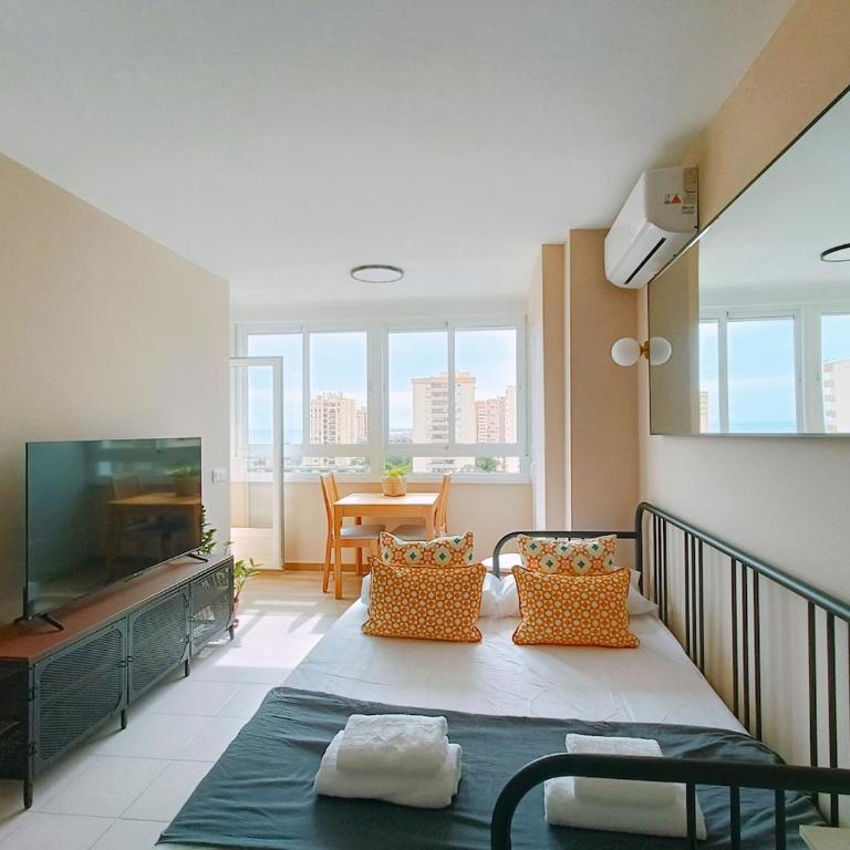 Duna Suite con terraza y vistas al mar, piscina y playa a 7 min caminando - Apartamento de 1 dormitorio - 9