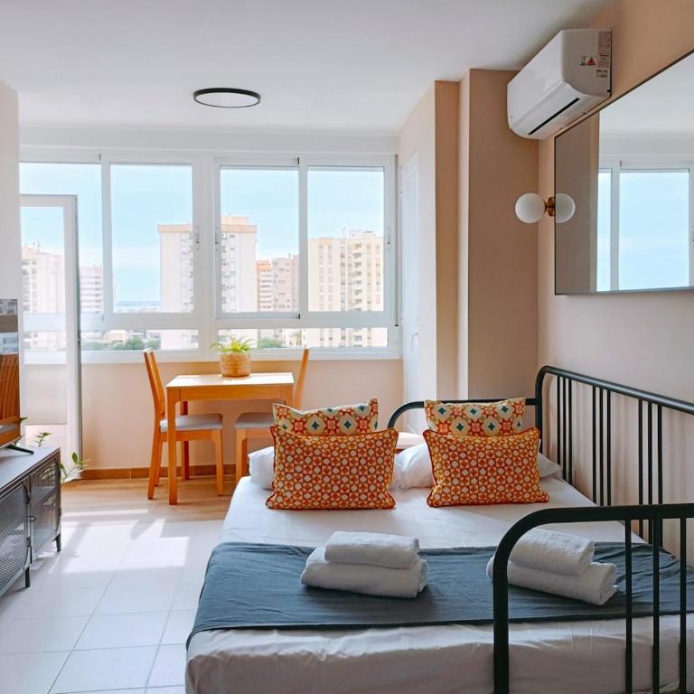 Duna Suite con terraza y vistas al mar, piscina y playa a 7 min caminando - Apartamento de 1 dormitorio - 10