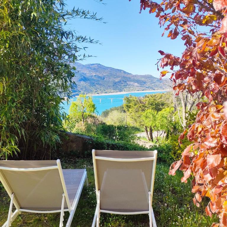 Le Duplex du Plongeoir - spacieux T3 de 65m2 avec vue sur le lac de Serre Ponçon - Appartement 2 Chambres - Vue sur Lac - 4