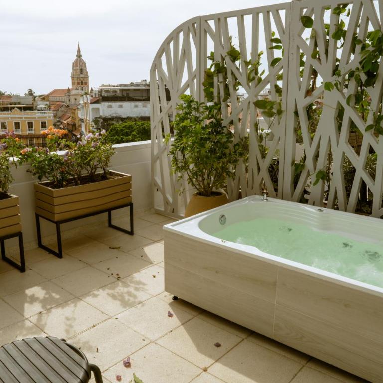 Terrazas Hotel Boutique - Habitación Doble Deluxe con balcón - 9