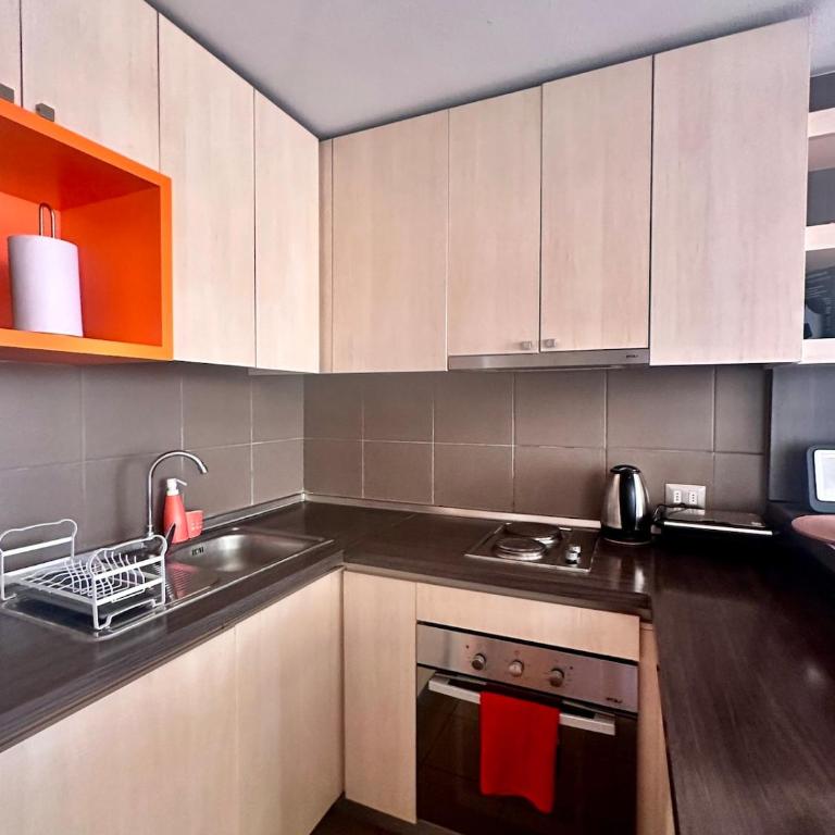 Departamento con terraza en el corazón de santiago - One-Bedroom Apartment - 6