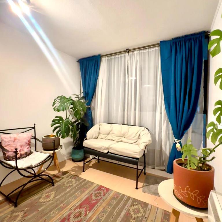 Departamento con terraza en el corazón de santiago - One-Bedroom Apartment - 33
