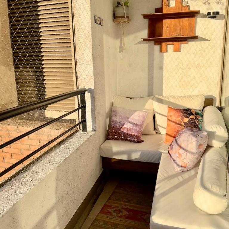Departamento con terraza en el corazón de santiago - One-Bedroom Apartment - 4