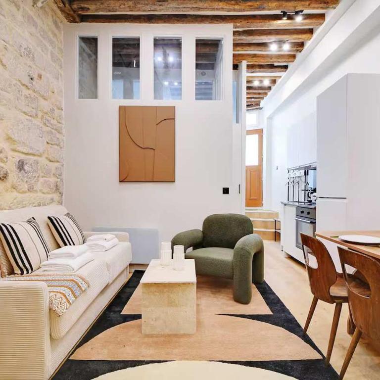 Les Halles - Grands Boulevards Stylish 2BR - 6P - Appartement - 1