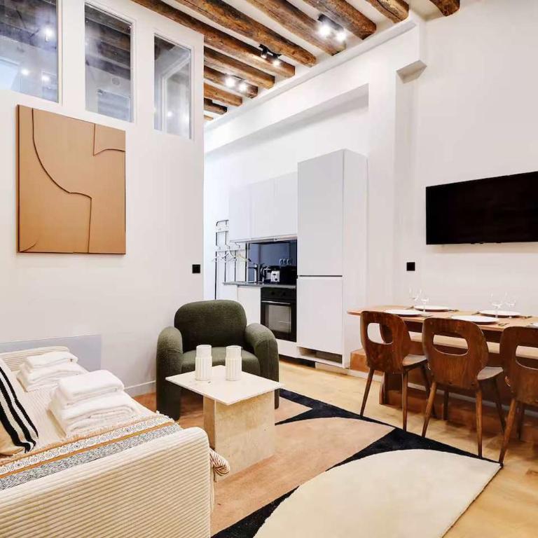 Les Halles - Grands Boulevards Stylish 2BR - 6P - Appartement - 5